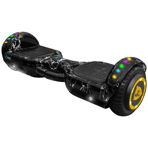 Scooter Elétrico Audisat 6.5" com Bluetooth e Speaker - Preto + Bolsa