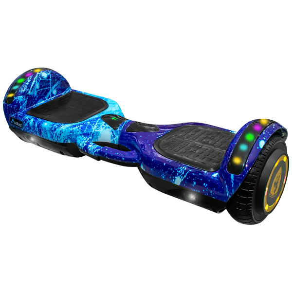 Scooter Elétrico Audisat 6.5" com Bluetooth e Speaker - Azul + Bolsa