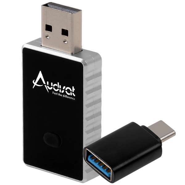 Adaptador Wireless Automotivo Audisat X Carplay CA505 para iOS/Android