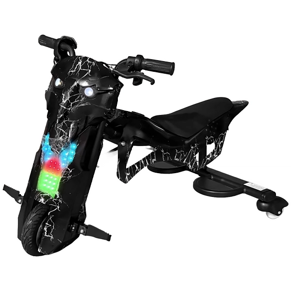 Triciclo Eléctrico Audisat Moto TE-8MX 8" Bluetooth Speaker - Lightning Black (1 Mes de Garantía)