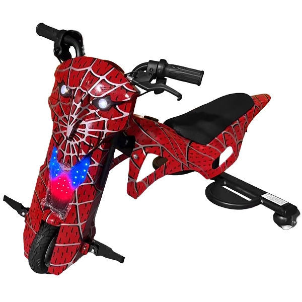 Triciclo Eléctrico Audisat Moto TE-8MX 8" Bluetooth Speaker - Spider Red (1 Mes de Garantía)