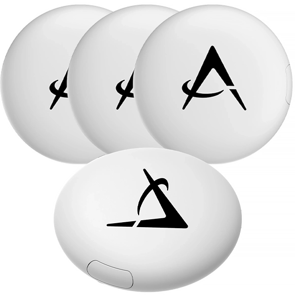 Localizador Audisat Smart Tag Pack 4 con Bluetooth - 4 Unidades