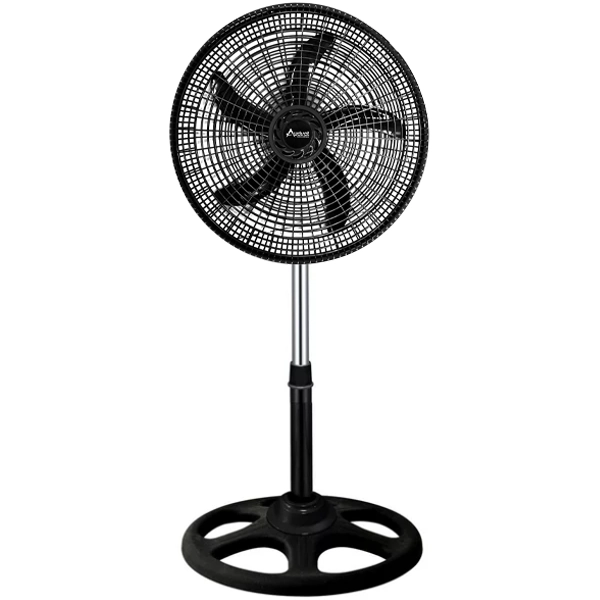 Ventilador de Columna Audisat X220 18" 5 Aspas 65 Watts 220V ~ 50Hz - Negro