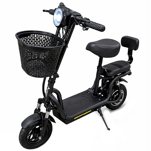 Monopatín Electrico Audisat HL10 350 watts Ruedas de 10" hasta 32 km/h Capacidad 120 Kg Autonomía 30 km - Negro (1 Mes de Garantía)